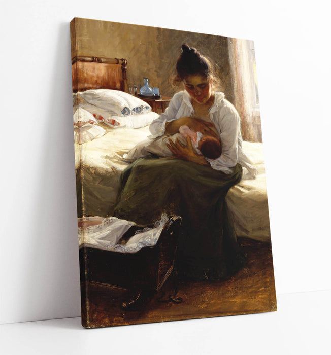 Canvas Wall Art Print – ELIN DANIELSON GAMBOGI Mother on Premium Deep Frame