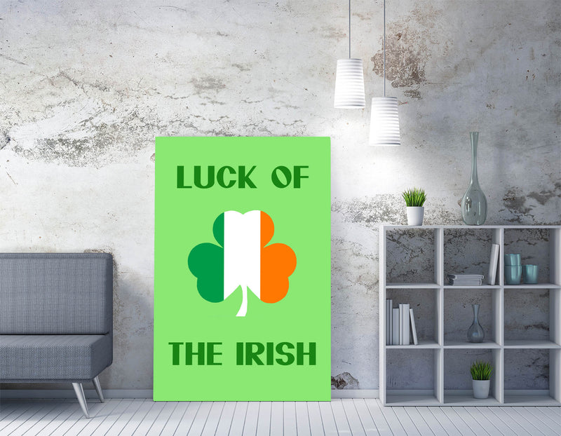 Luck of The Irish - Handmade Canvas Wall Art | Vibrant Home Decor