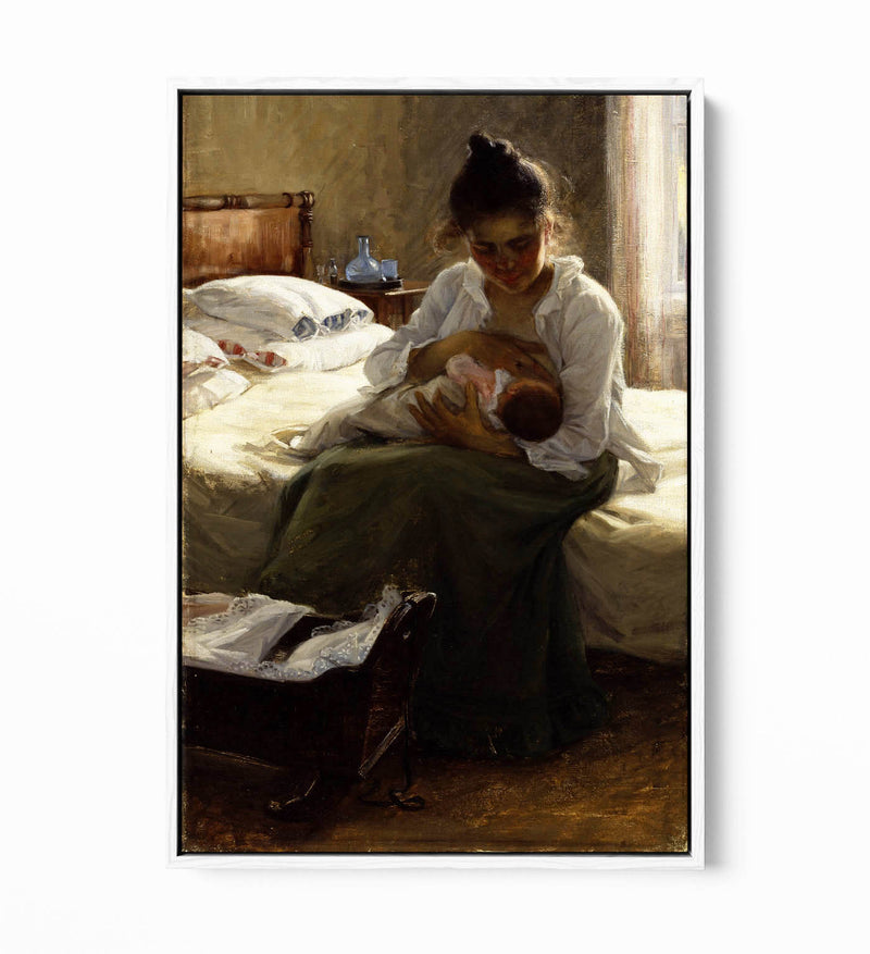 Float Effect Canvas Art – Mother Canvas Art Print on Premium MDF Frame