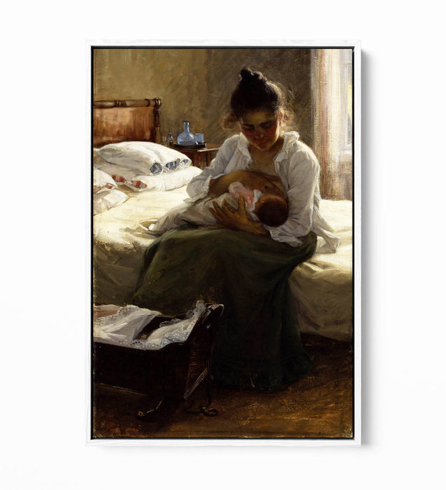 Float Effect Canvas Art – Mother Canvas Art Print on Premium MDF Frame