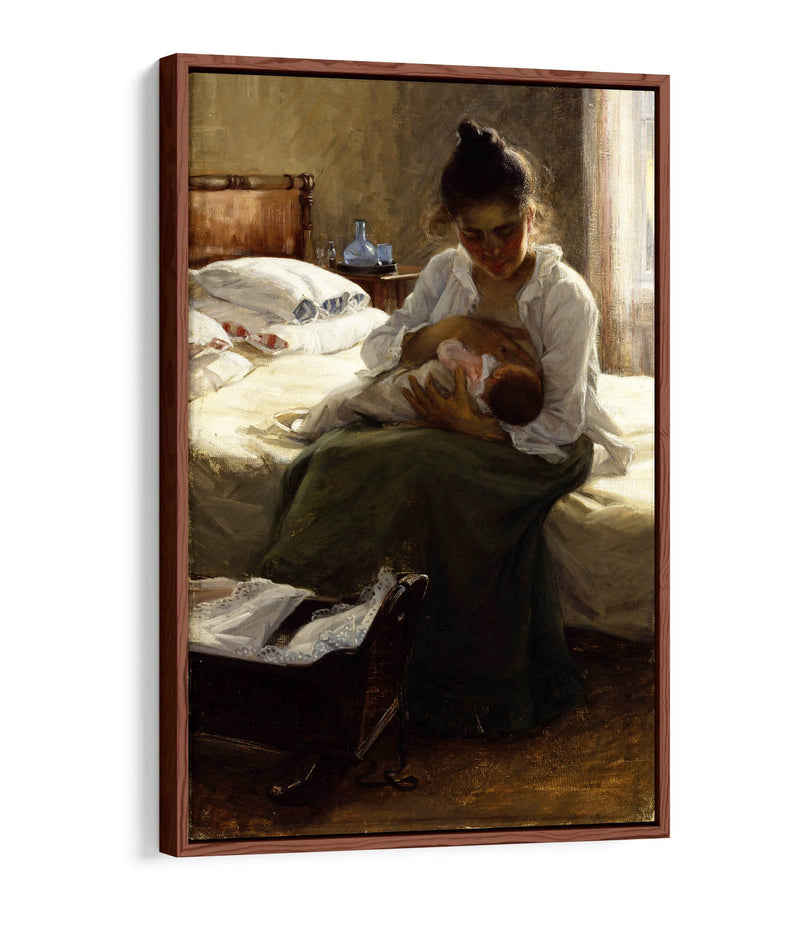 Float Effect Canvas Art – Mother Canvas Art Print on Premium MDF Frame