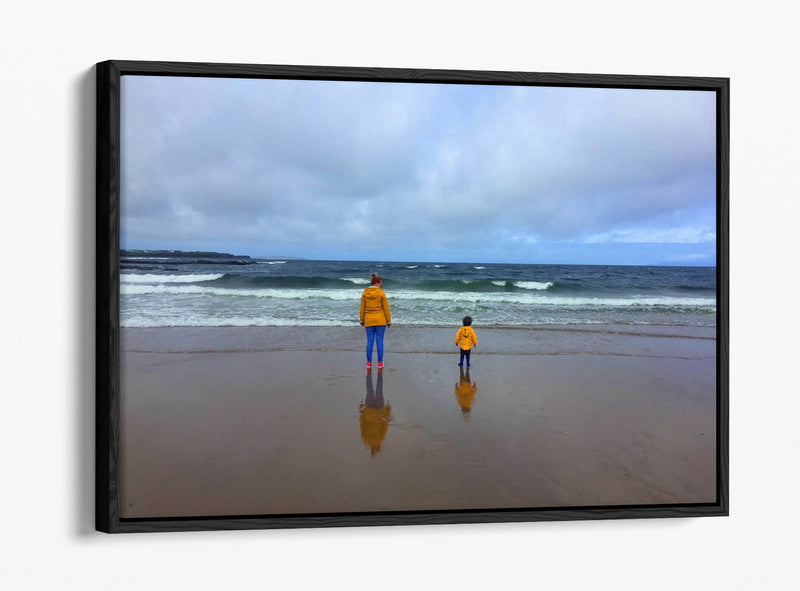 NEW FLOAT EFFECT FRAMED CANVAS PRINTS AVAILABLE IN BLACK, WHITE, WALNUT, PLAIN OAK, BRONZE, SILVER, GOLD - 12x8 - Trade only