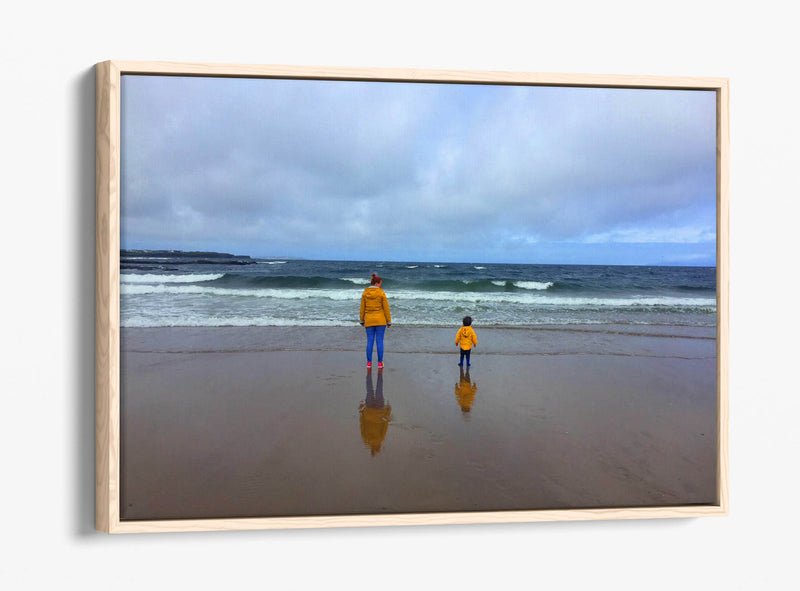 NEW FLOAT EFFECT FRAMED CANVAS PRINTS AVAILABLE IN BLACK, WHITE, WALNUT, PLAIN OAK, BRONZE, SILVER, GOLD - 12x8 - Trade only