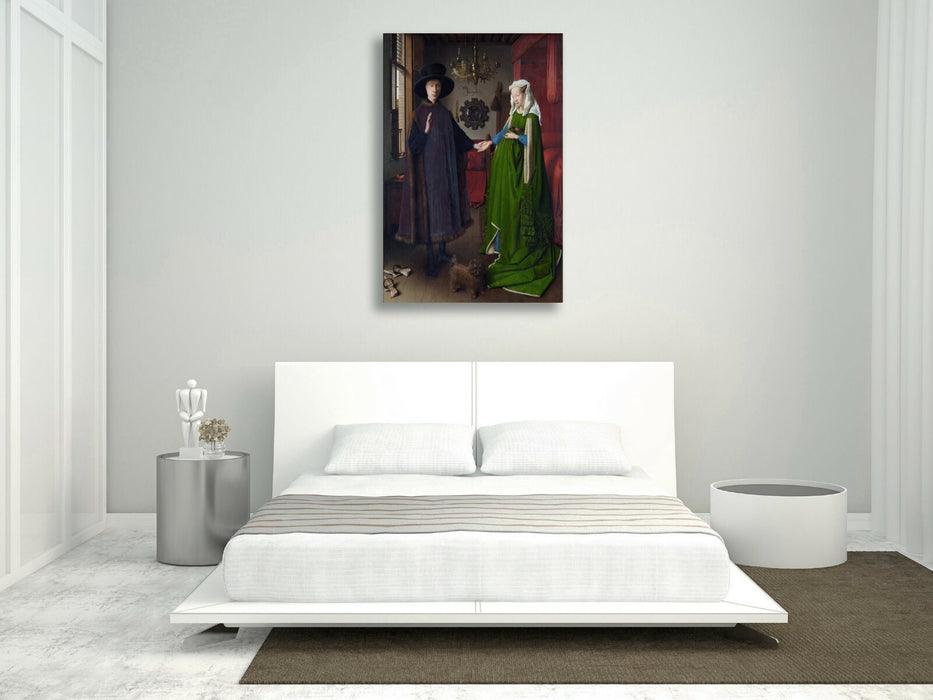Jan van Eyck The Arnolfini Portrait CANVAS WALL ART PRINT ARTWORK PAINTING