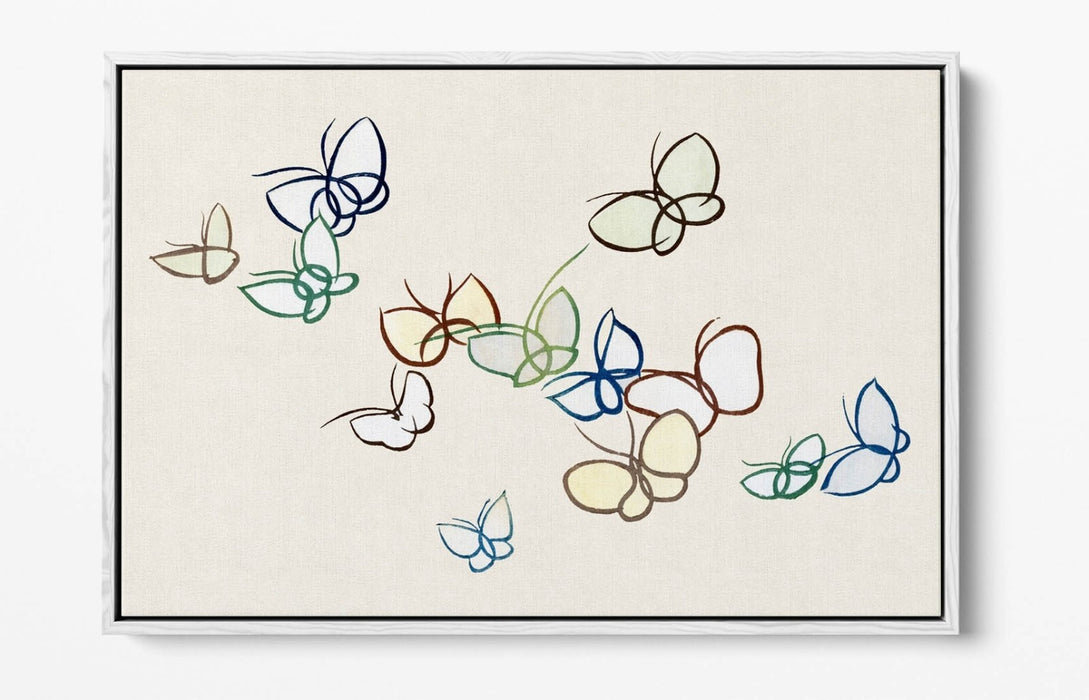 Canvas Wall Art Print - Handmade Float Effect Canvas With Premium Frame