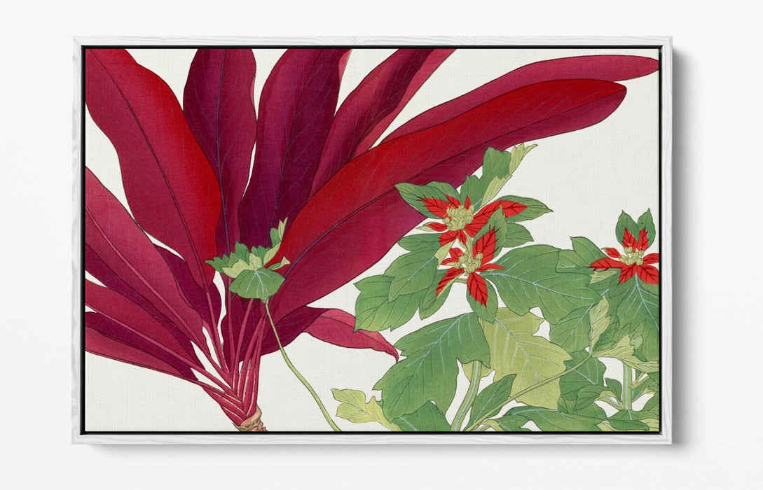 Canvas Wall Art – Premium Float Effect Canvas Print | Handmade Botanical Decor