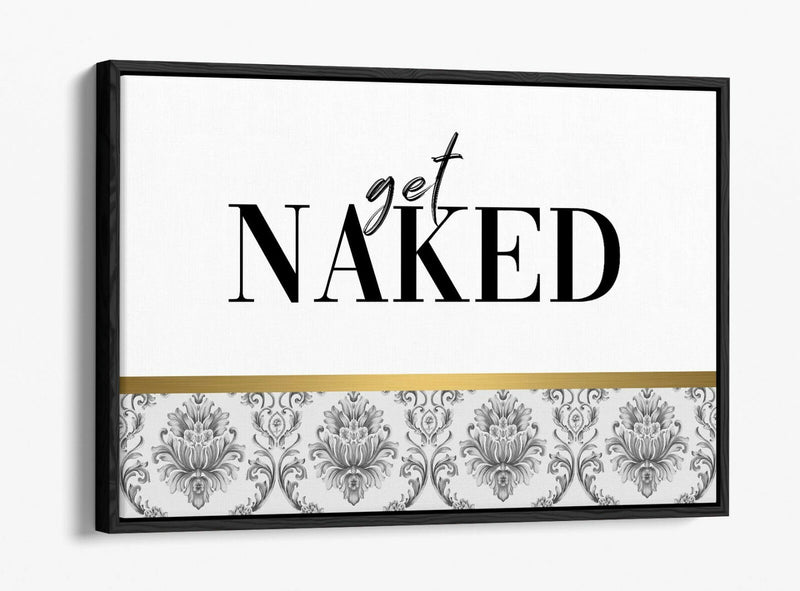 Float Effect Canvas - Premium Handmade Canvas Wall Art Print With Gold Grey Black