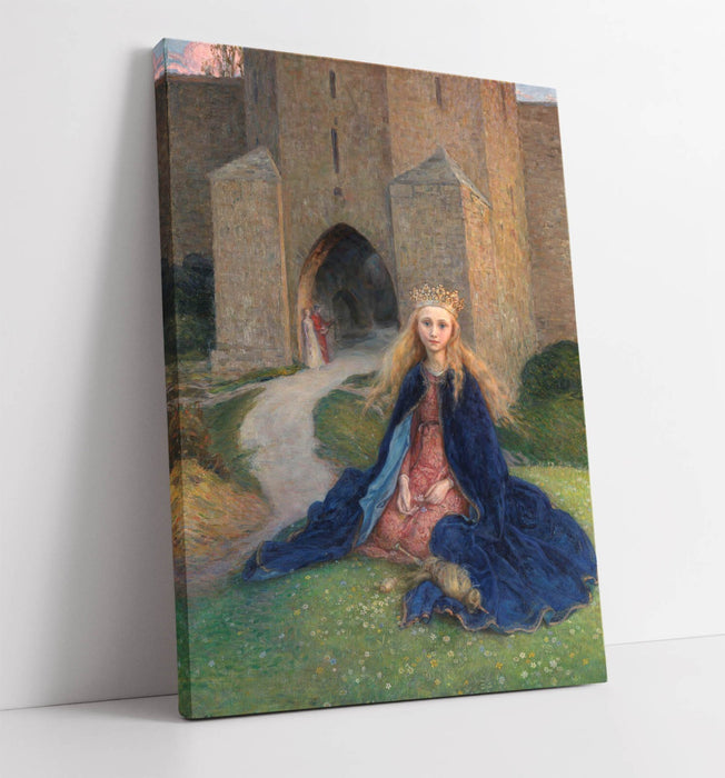 Canvas Wall Art - Hanna Pauli The Princess Handmade Canvas Art Print