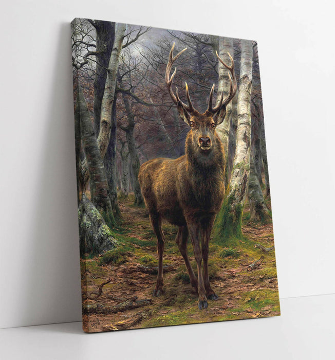 Canvas Wall Art - Rosa Bonheur The King Of The Forest | Handmade Premium Prints