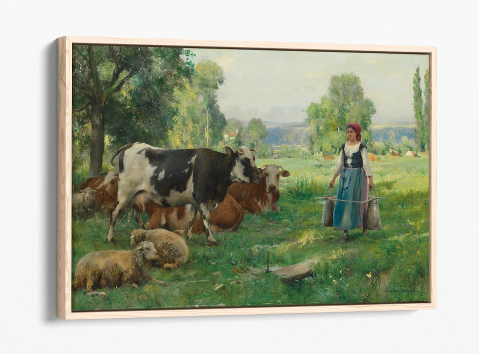 Canvas Wall Art - Float Effect Canvas Print on Custom MDF Frame with Varnish Finish