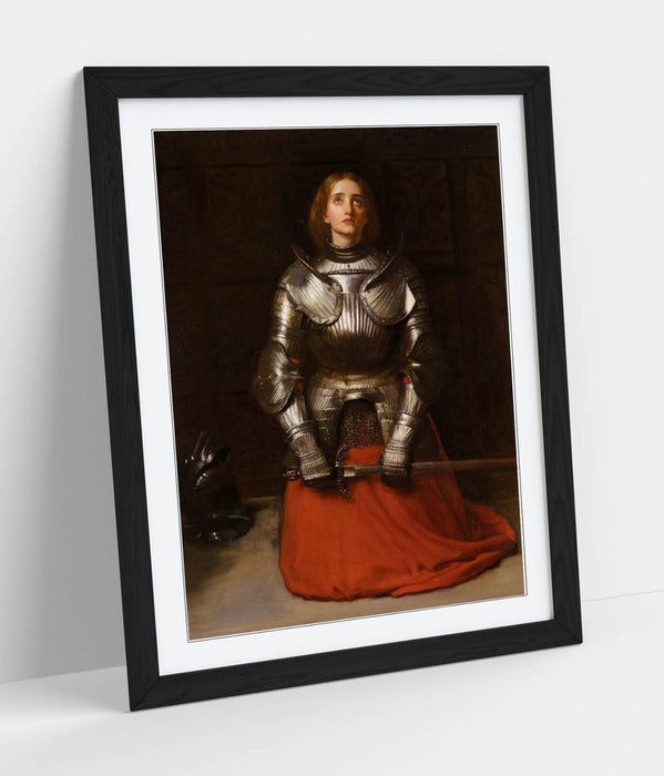 Framed Wall Art - Joan of Arc Print by John Everett Millais | Handmade UK Frame
