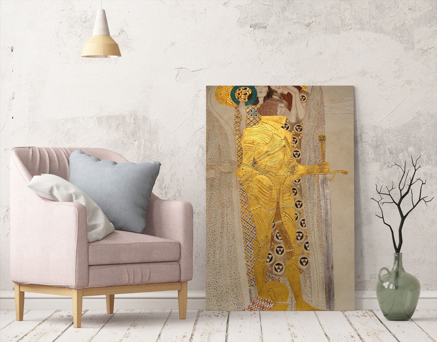 CANVAS WALL ART PRINT ARTWORK PICTURE FRAMED POSTER Gustav Klimt Beethoven Friez