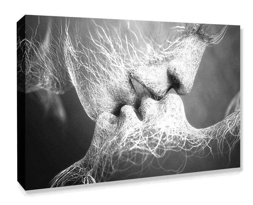 Canvas Wall Art – Black and White Framed Canvas Print | 30mm Deep Frame