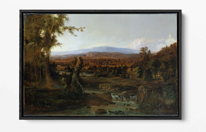 Canvas Wall Art Print - Landscape Canvas Art With Float Effect & Premium Frame