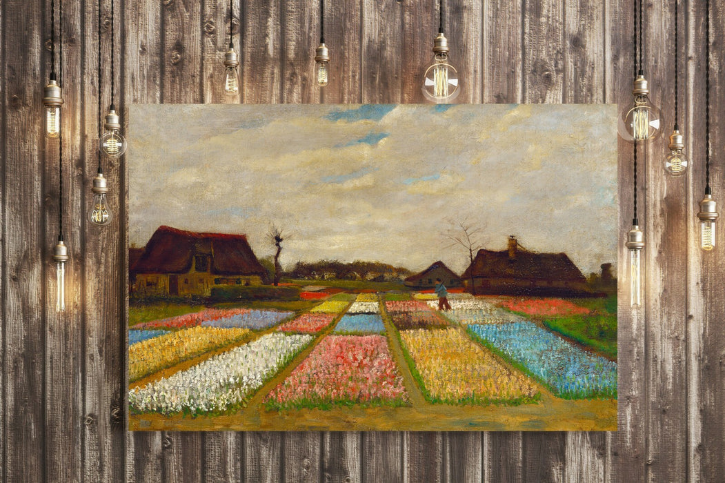 Van Gogh Field Of Bulbs Holland CANVAS WALL ART PAINTING PRINT ARTWORK CLASSIC