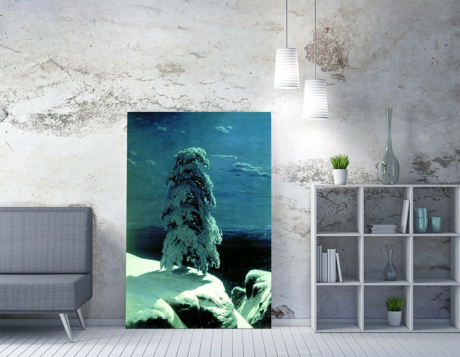 IVAN SHISHKIN, IN THE WILD NORTH -CANVAS WALL ART PICTURE PRINT ARTWORK