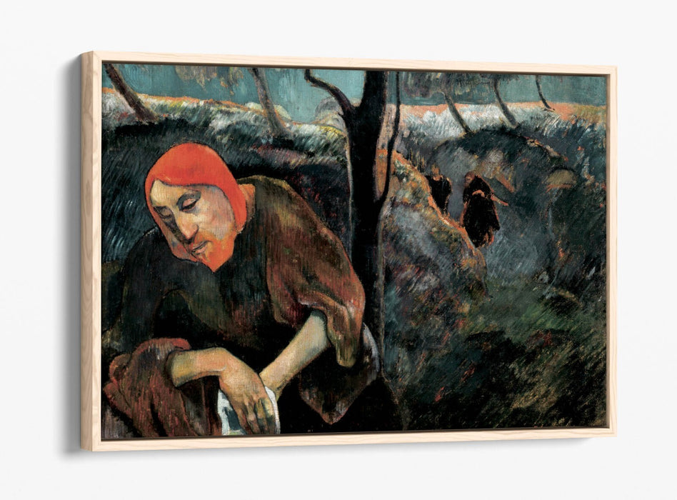 Float Effect Canvas Art – Paul Gauguin Christ On The Mount Of Olives Print