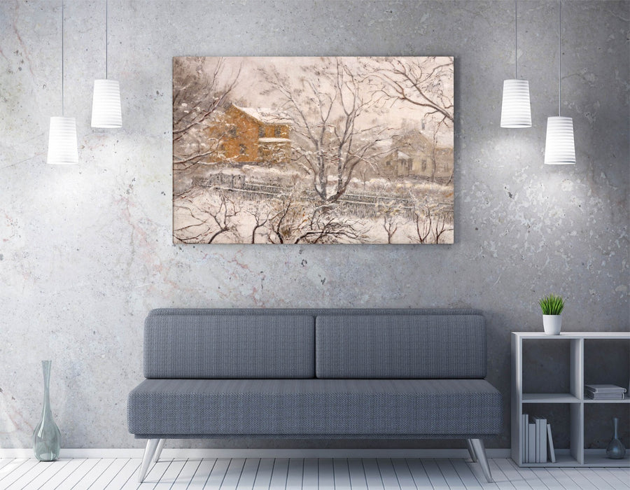 Canvas Wall Art – Handmade Studio Window Painting on Archival Grade Canvas Print