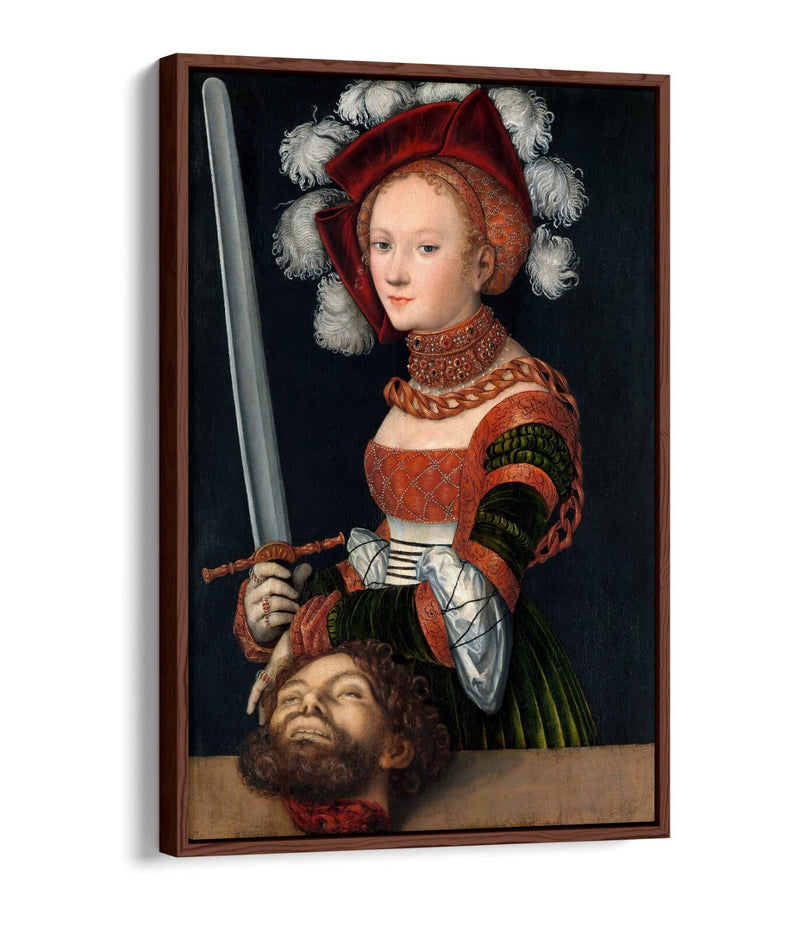 Canvas Wall Art Print – Judith with Head of Holofernes on Float Effect Canvas
