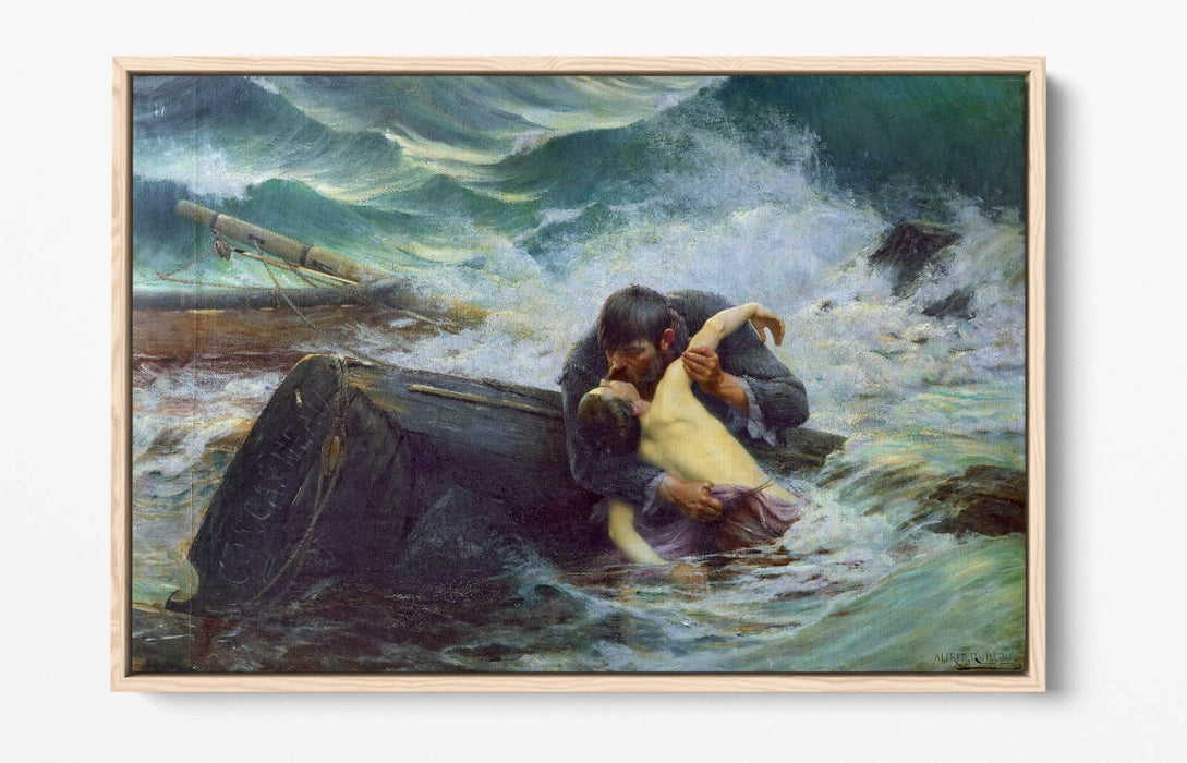 Float Effect Canvas Art – Handmade Gallery Style MDF Frame Canvas Print