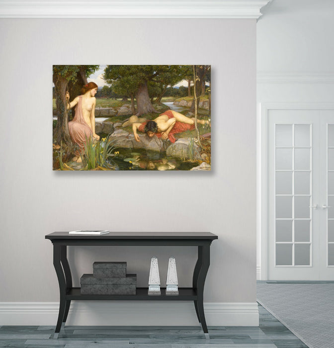 CANVAS WALL ART PRINT ARTWORK PAINTING John William Waterhouse Echo & Narcissus