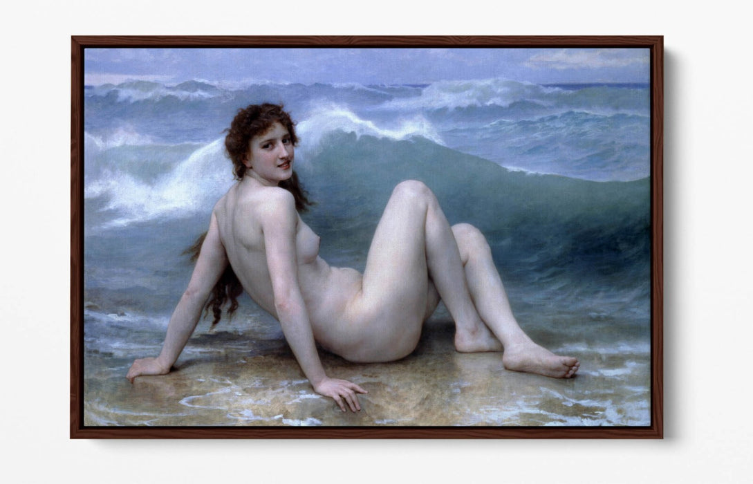 Float Effect Canvas Art | Premium Satin Varnish William Adolphe Bouguereau Print