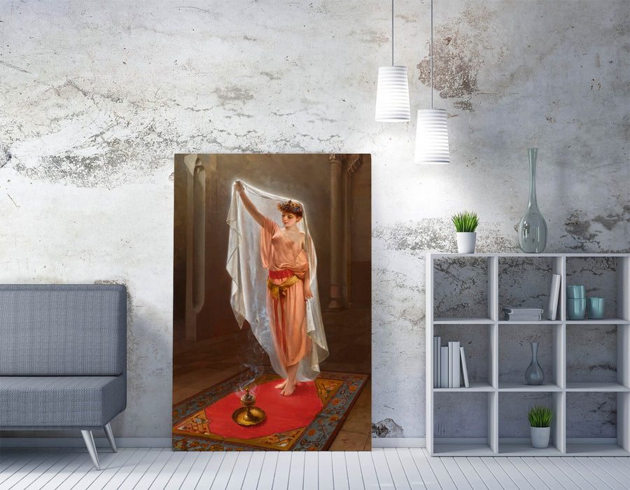 LUIS RICARDO FALERO, AN ORIENTAL BEAUTY -CANVAS WALL ARTWORK PIC PRINT