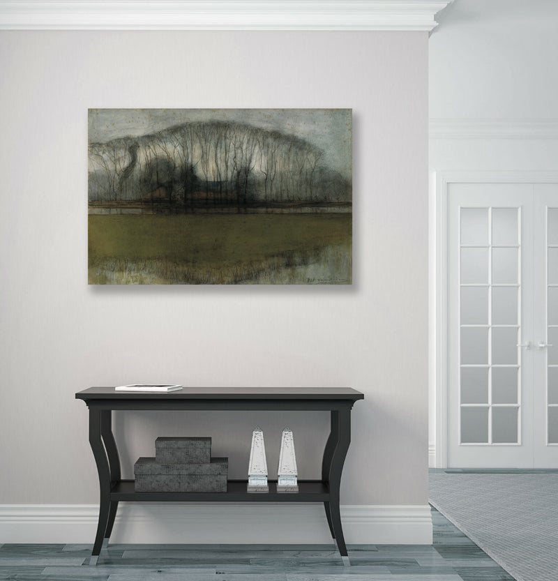 Canvas Wall Art – Framed Piet Mondrian Print | Premium Satin Finish Painting