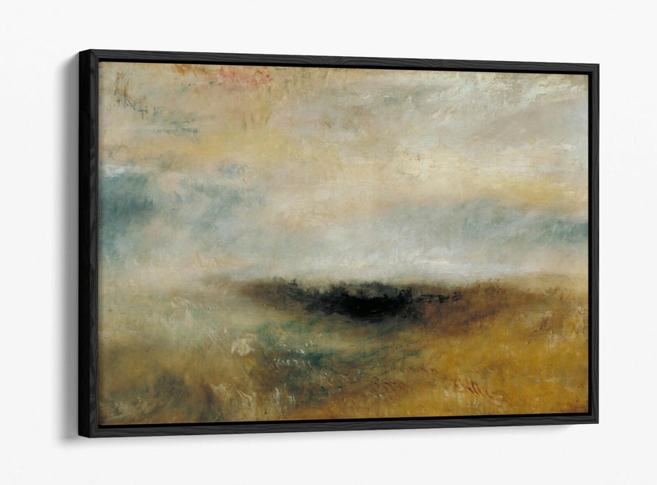 Float Effect Canvas Art – Premium Handmade UK Seascape Wall Decor With Storm