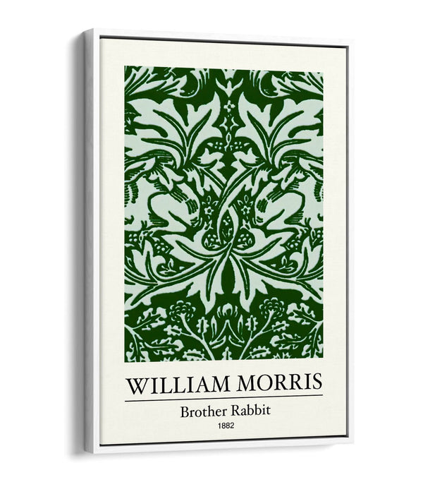 Floral Canvas Art – Premium Float Frame Botanical Canvas Print with Vibrant Color