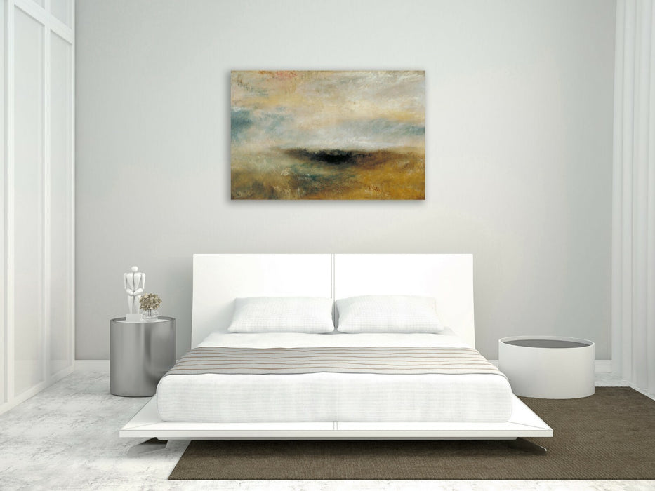 Canvas Wall Art – J M W Turner Seascape Storm | Premium Varnish Finish