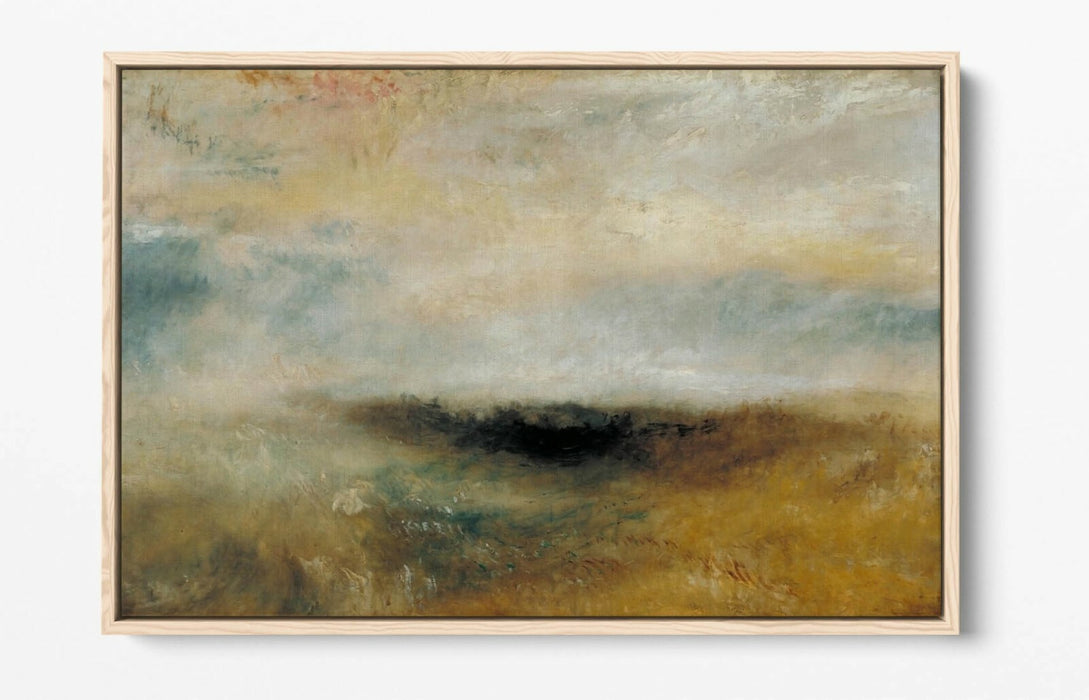 Float Effect Canvas Art – Premium Handmade UK Seascape Wall Decor With Storm