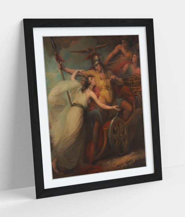 Framed Wall Art – William Artaud Print | The Triumph Of Mercy | Handmade Poster