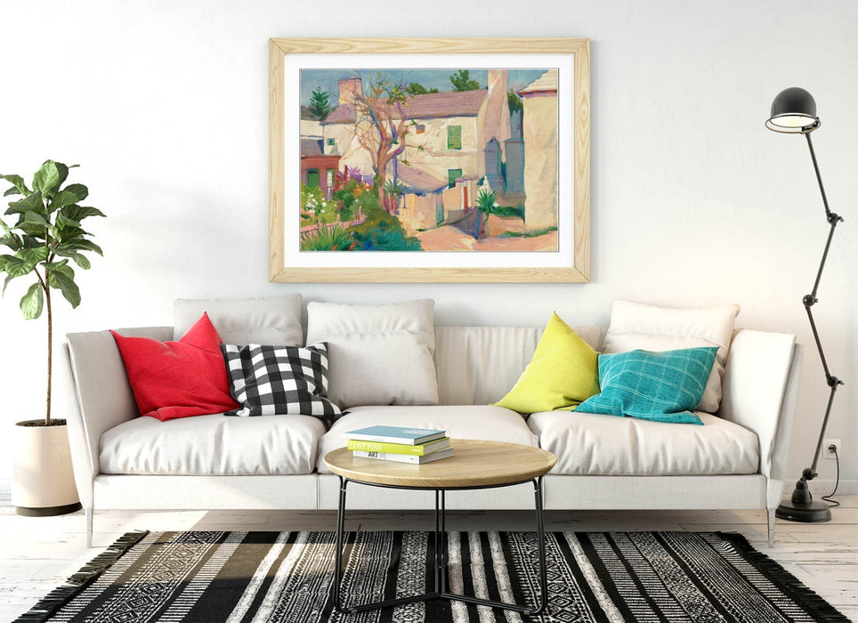 Framed Wall Art - Carl William Broemel St George Painting | Classic Poster Print