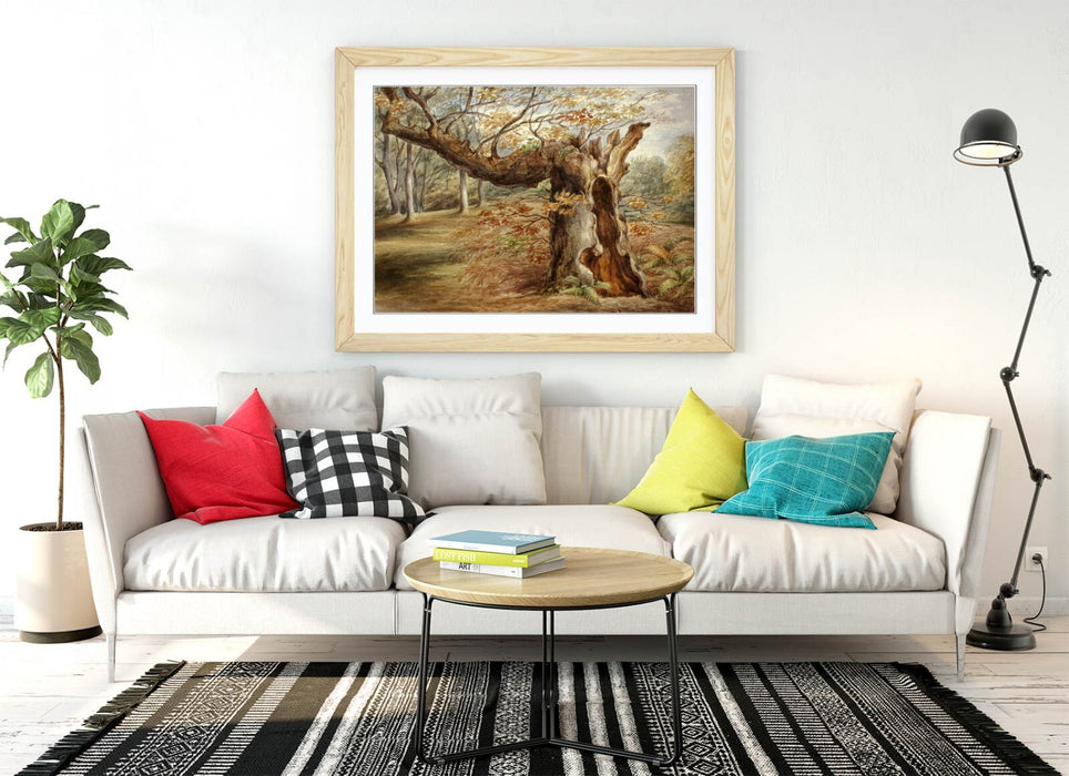 Framed Wall Art - Elizabeth Murray Rotting Tree Painting | Handmade UK Print
