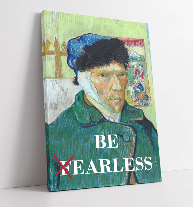 Canvas Wall Art – Funny Van Gogh Quote on Handmade Archival Grade Canvas Print