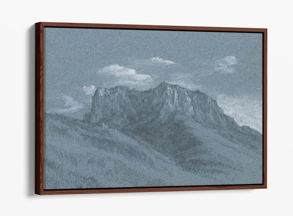 JOHANN GEORG VON DILLIS, THE RAUSCHBERG -FLOAT EFFECT CANVAS WALL ART PRINT