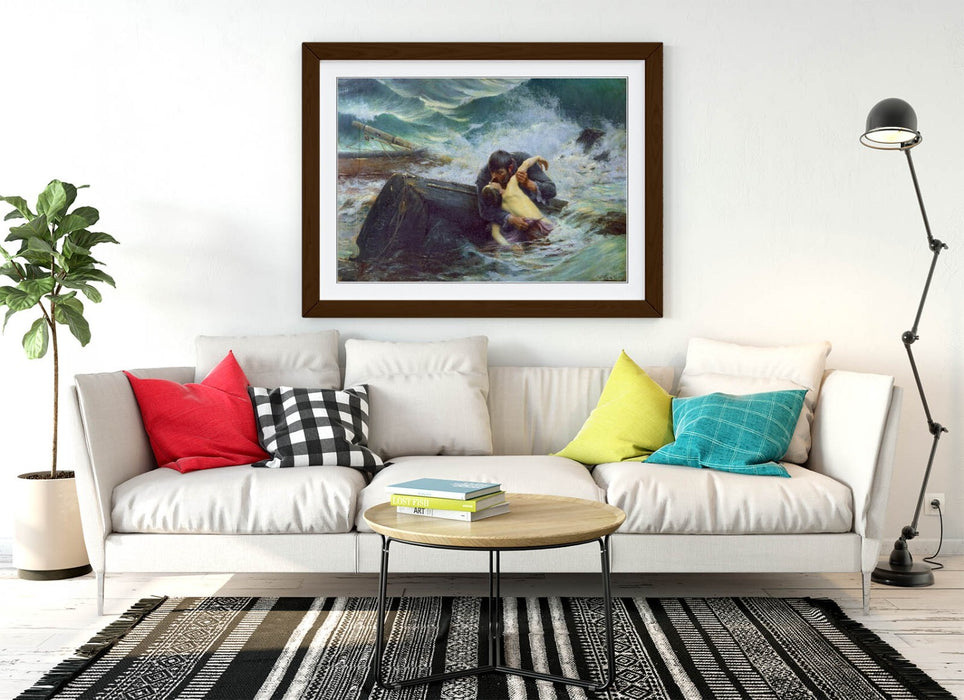 Framed Art Poster Alfred Guillou Print - Handmade UK Frame | Matte Paper Poster