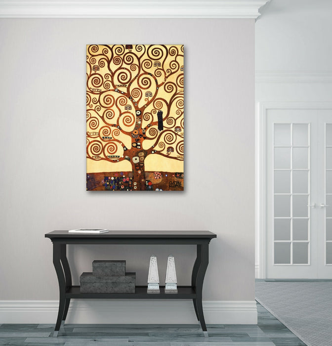 CANVAS WALL ART PRINT ARTWORK PICTURE canvas Gustav Klimt Tree Of Life 47x32in