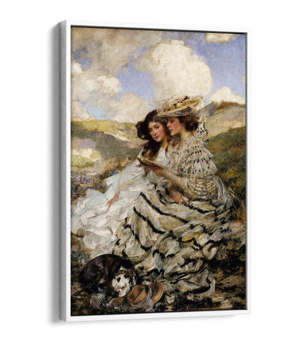 Canvas Wall Art | On The Dunes – Handmade Float Effect Print with Premium Finish