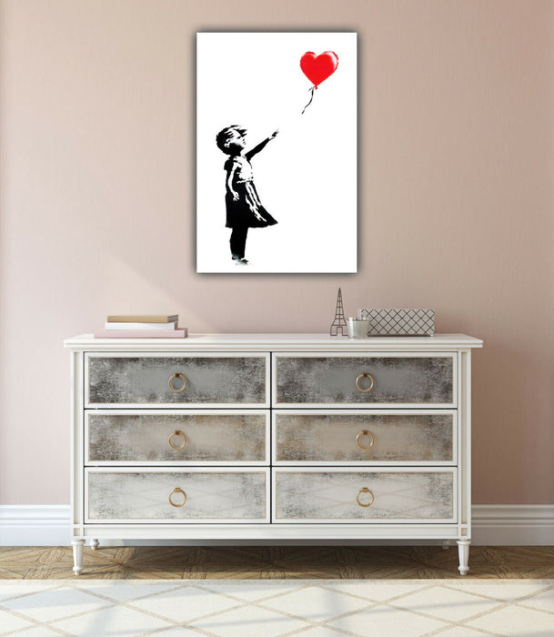 BALLOON GIRL BANKSY CANVAS STREET WALL ART PRINT ARTWORK GRAFFITI -  SOTHEBYS