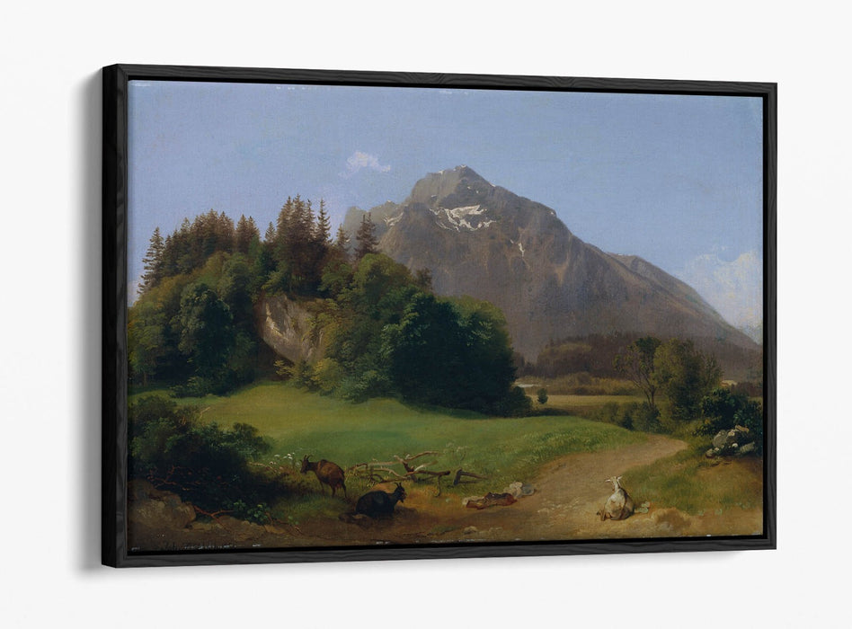 Float Effect Canvas Art - Handmade Wall Art Print With Premium Varnish Finish