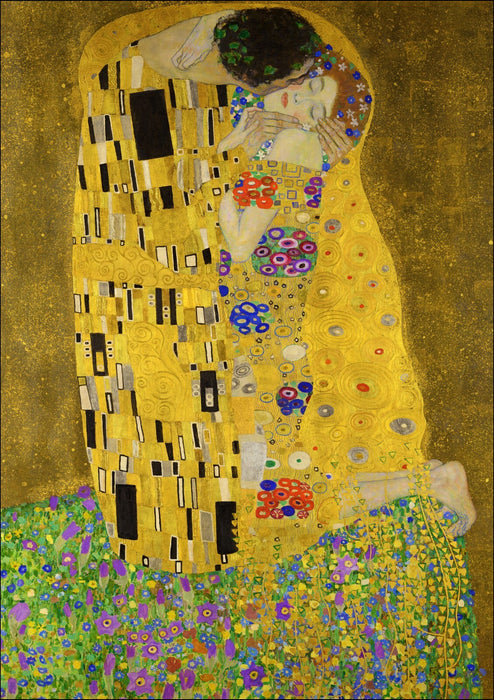 Gustav Klimt The Kiss Framed Wall Art - Handmade UK Art Poster Print