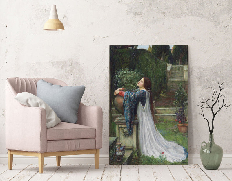 Canvas Wall Art | Handmade Framed John W Waterhouse Print with Archival Grade Canvas & Varnish