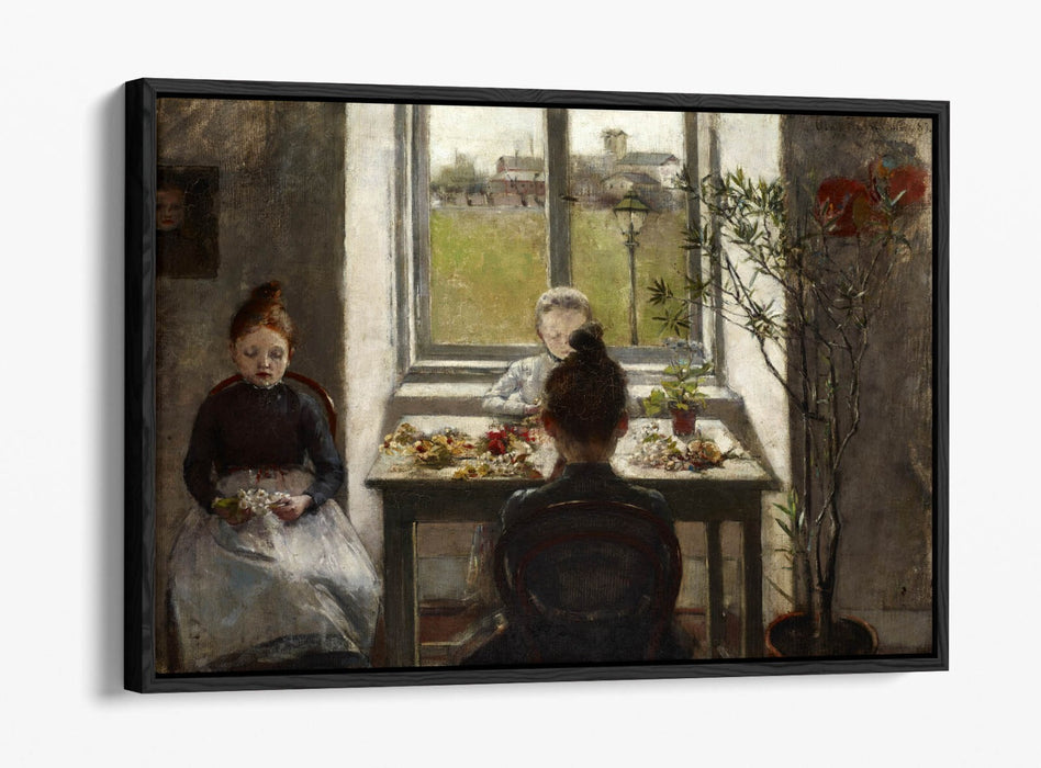 Canvas Wall Art Print – Olga Boznanska Florists | Float Effect Canvas Decor