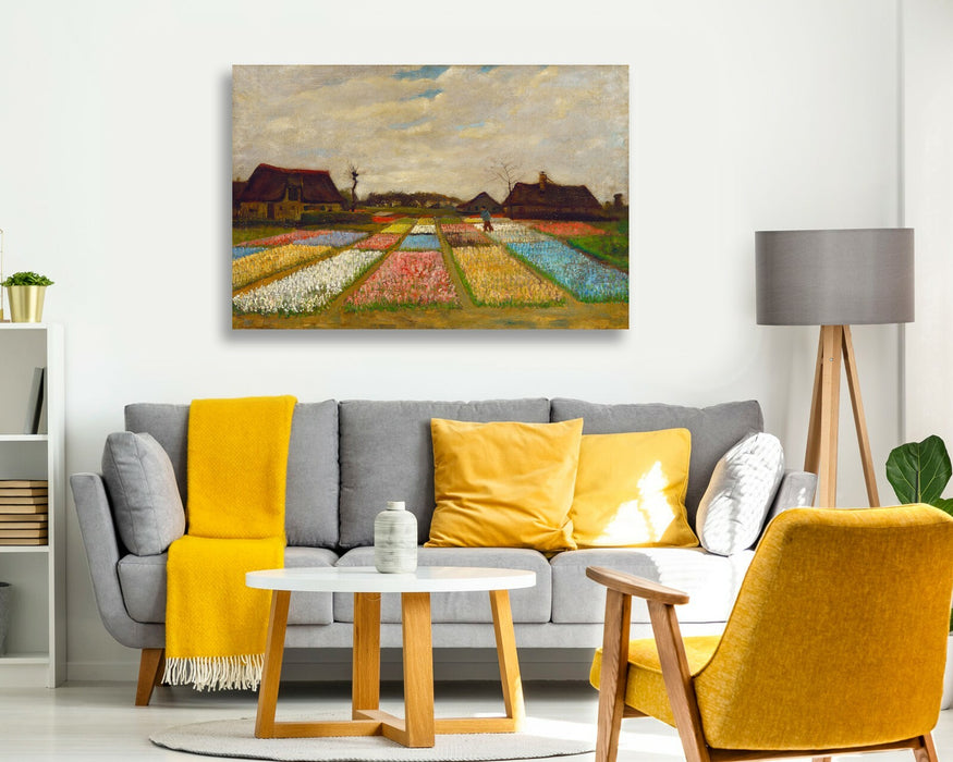 Van Gogh Field Of Bulbs Holland CANVAS WALL ART PAINTING PRINT ARTWORK CLASSIC