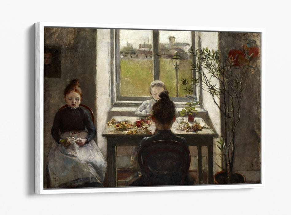 Canvas Wall Art Print – Olga Boznanska Florists | Float Effect Canvas Decor