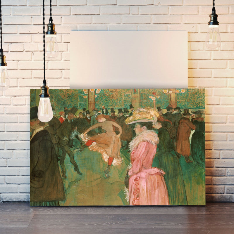 Moulin Rouge Canvas Art – Framed Wall Art With Deep Frame & Vibrant Colors