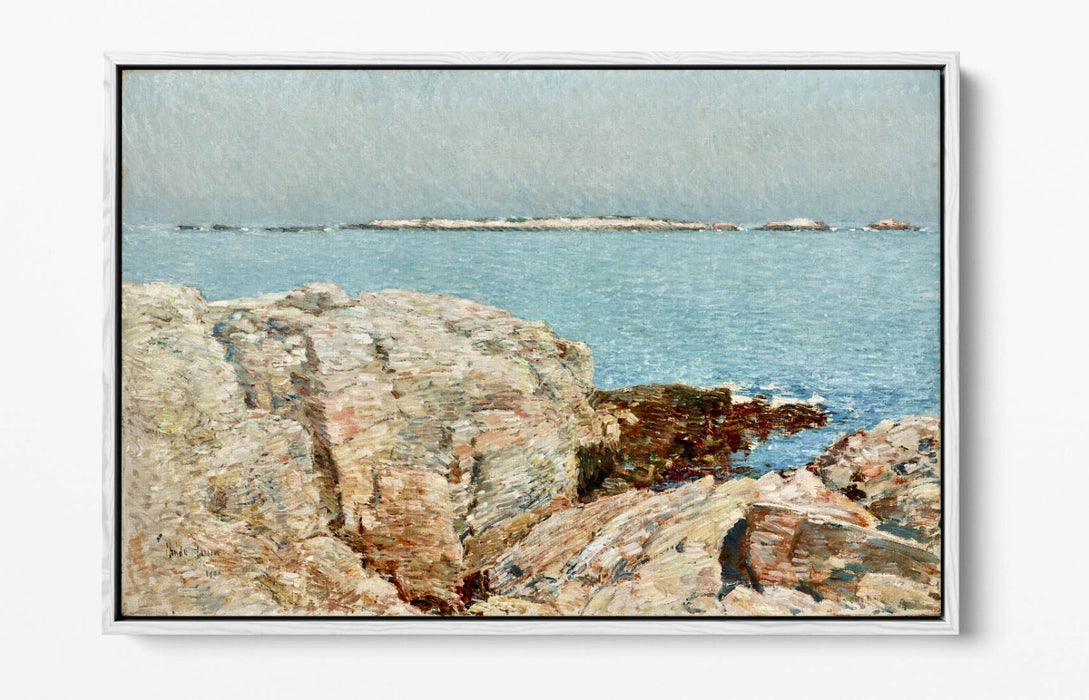 Canvas Wall Art – Duck Island Float Effect Canvas Art Print With Premium Frame