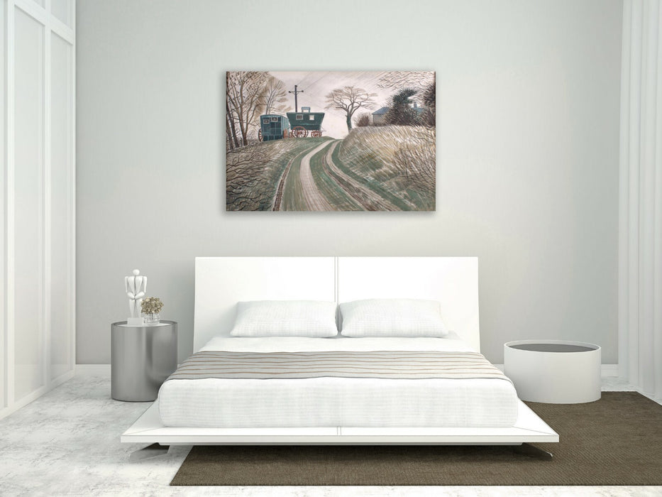 Canvas Wall Art – Eric Ravilious Artwork | 30mm Deep Framed Canvas Print